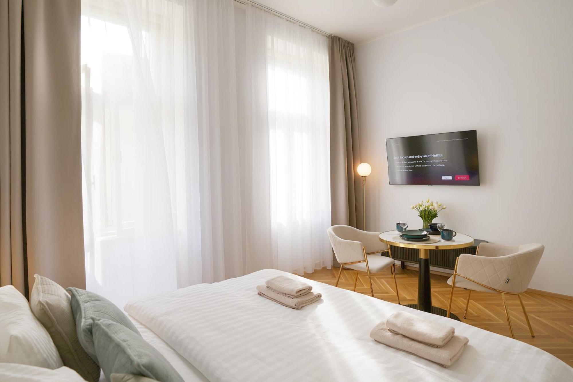 Luxemi Apartments I City Center Premium Studio Praga Exterior foto